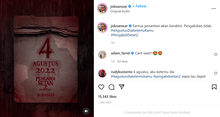 pengabdi setan 2